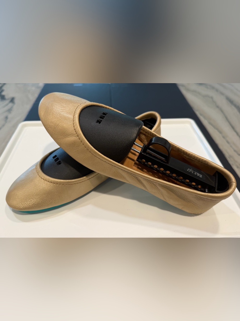 Tieks by Gavrieli Metallic Gold Ballet Flats – Size 7